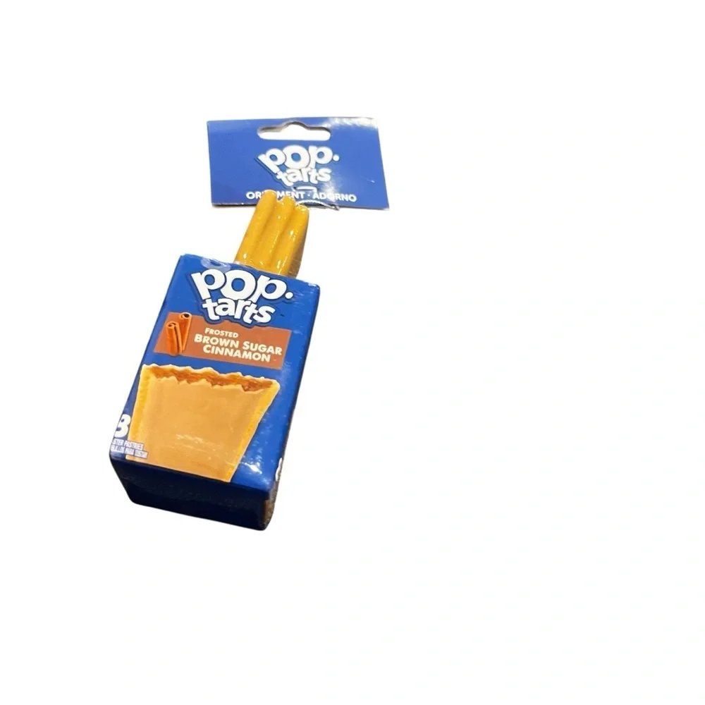 Poptarts pop tarts brown sugar cinnamon Christmas tree ornament 5” new nwt - Picture 4 of 5